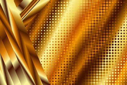 Free Download Abstract Golden Dotted Background