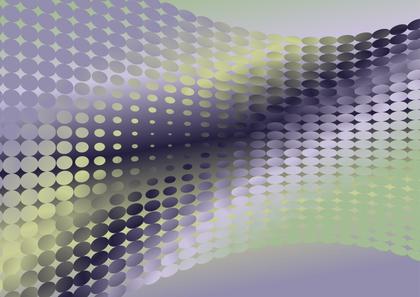 Purple Green and Yellow Gradient Halftone Dot Background Vector Illustration