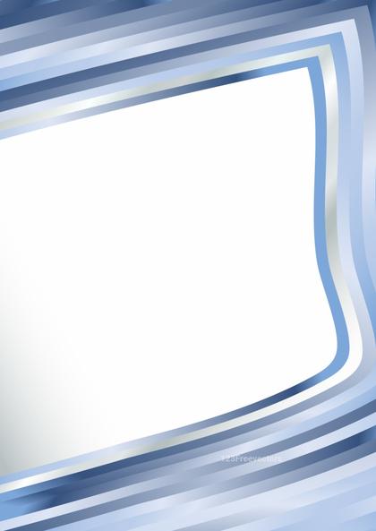 Blue Abstract Frame