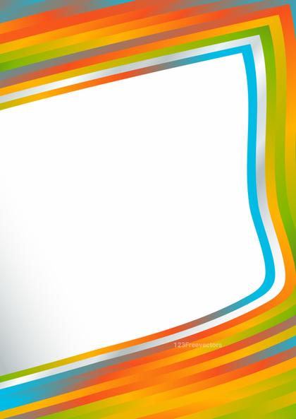 Colorful Abstract Border