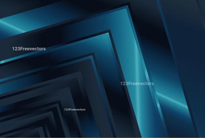 Blue Geometric Shapes