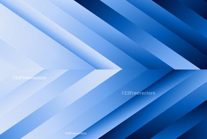 Blue Arrow Abstract