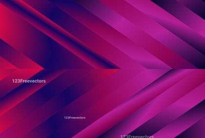 Abstract Pink and Blue Gradient Arrow Background Vector Graphic