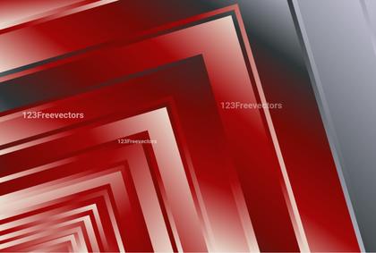 Abstract Geometric Red and White Background