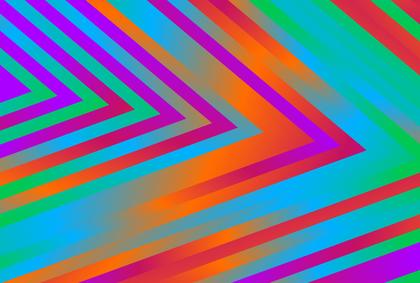 Abstract Pink Blue and Orange Gradient Arrow Background Vector Image