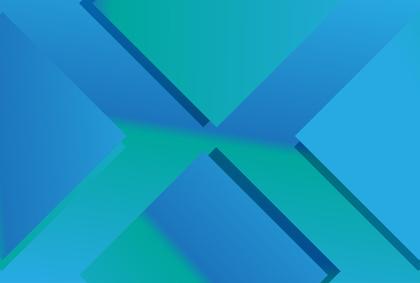 Blue Geometric Shapes
