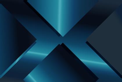 Geometric Blue Abstraction