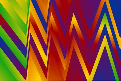 Gradient Zigzag Pattern