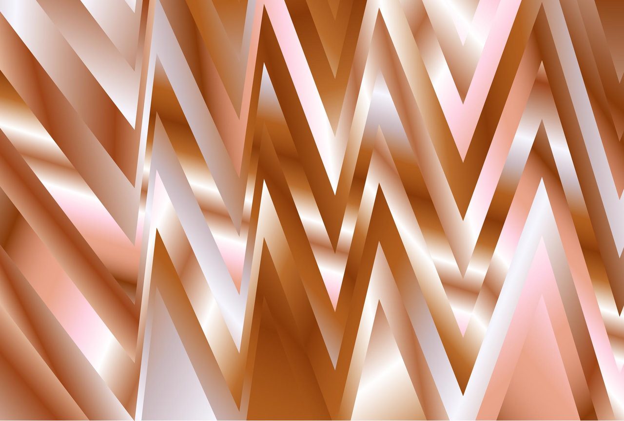 Abstract Zigzag Pattern