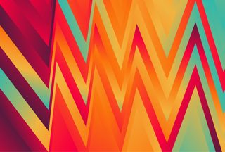 Abstract Zigzag Pattern