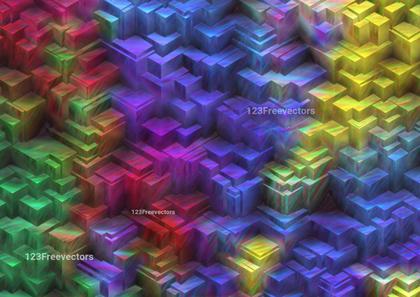 Abstract 3D Cubes