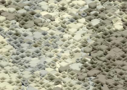 Abstract Cubic Landscape