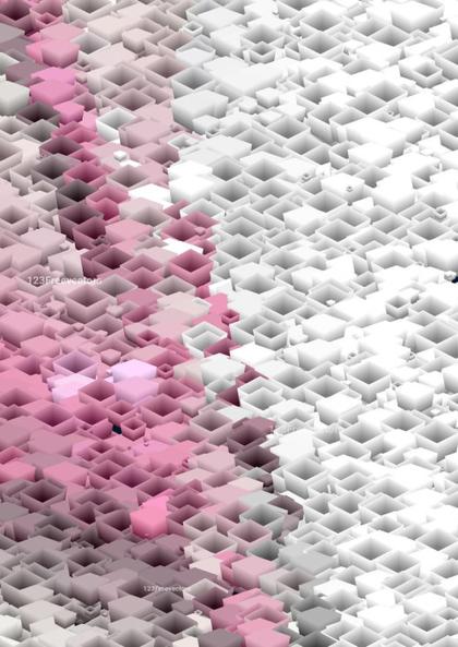 Geometric Cubes Abstract