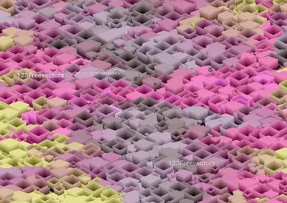 Cuboid Abstract Pattern