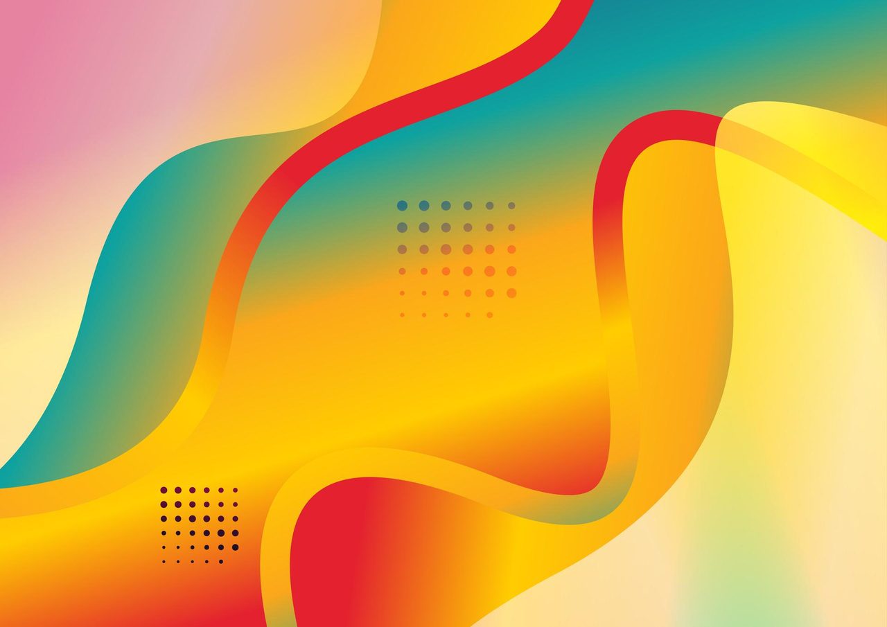 Abstract Color Wave