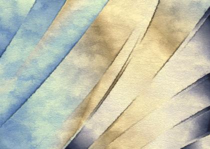 Abstract Watercolor Stripes