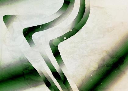 Green Abstract Lines