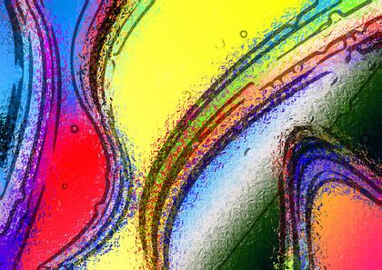 Abstract Color Swirl