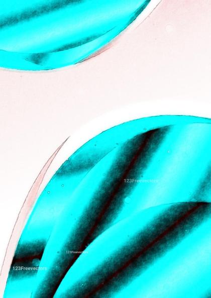 Abstract Teal Curves
