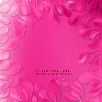 Abstract Pink Arc-Drop Background