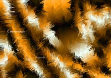 Abstract Feather Brushstrokes
