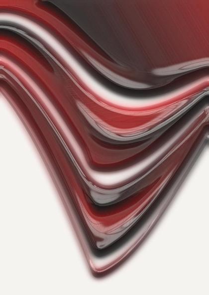 Crimson Wave Abstract