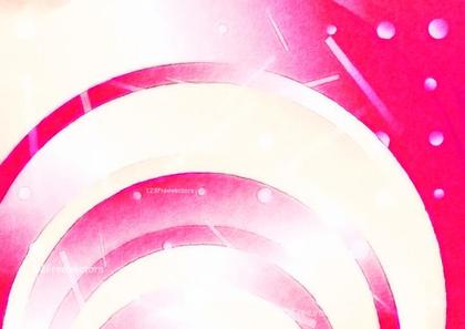 Abstract Pink and White Arcs