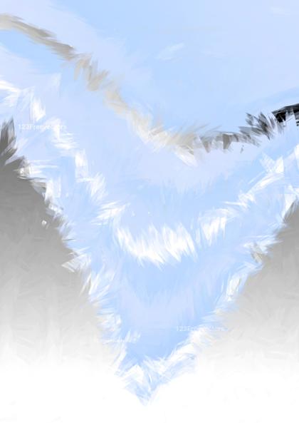 Abstract Brushstroke Composition