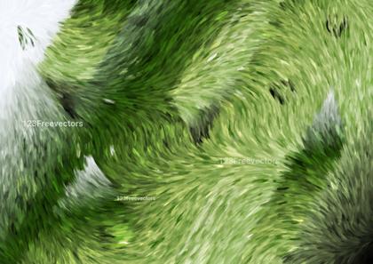 Swirling Green Brushstrokes