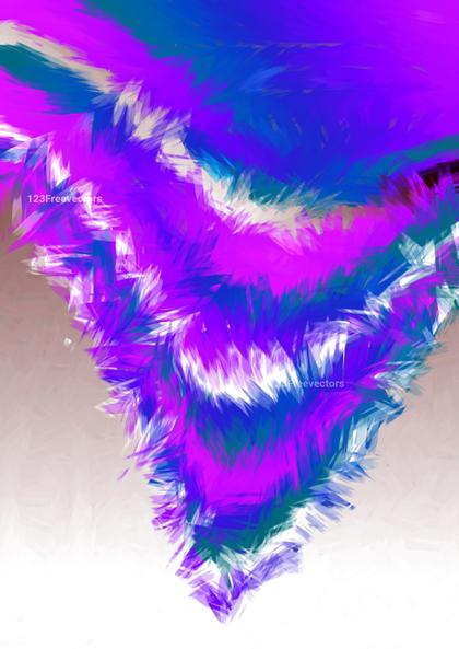 Abstract Brushstroke Burst