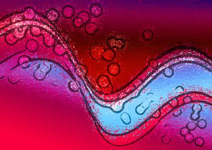 Abstract Swirl with Circles