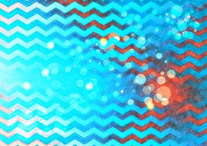 Abstract Zigzag and Bokeh