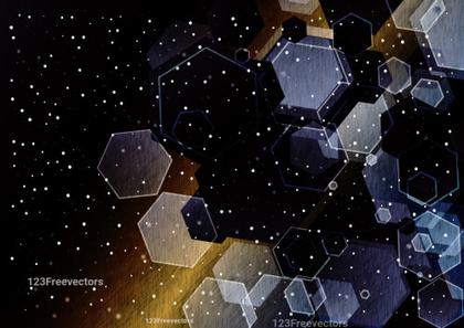 Geometric Hexagon Background