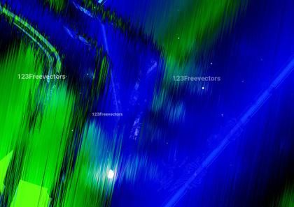 Abstract Brushstroke Composition