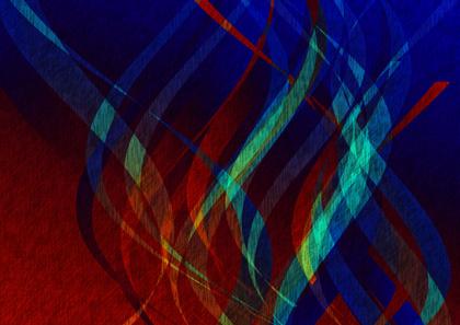 Abstract Lines in Color