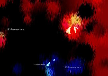 Abstract Red and Blue Burst