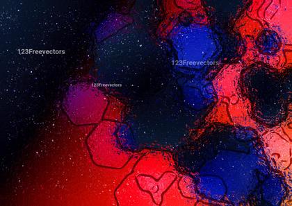 Abstract Red and Blue Texture