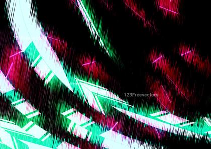 Abstract Neon Arrows
