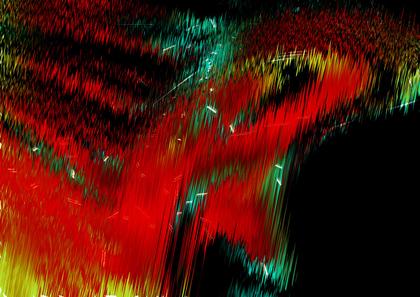 Crimson and Teal Strokes