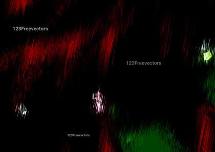 Abstract Red and Green Streaks