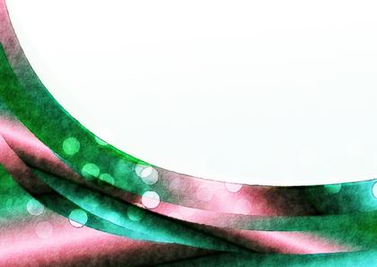 Abstract Wave with Bokeh