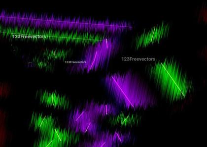 Abstract Neon Strokes