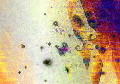 Abstract Swirls and Speckles