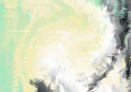 Abstract Brushstroke Canvas