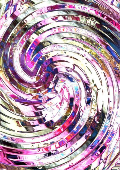 Swirling Iridescent Pattern
