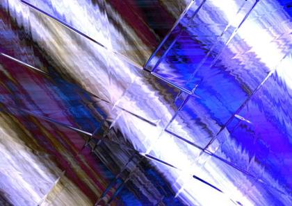Abstract Blue Reflection