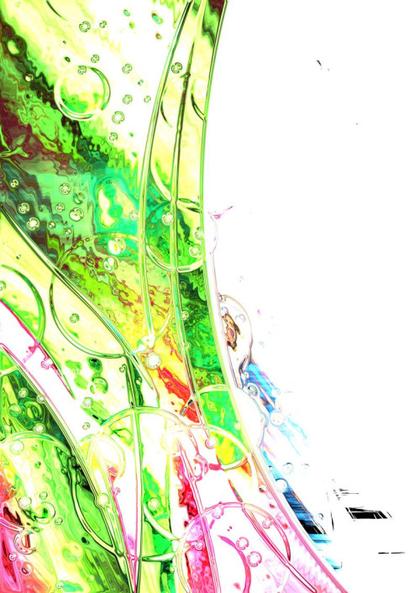 Abstract Bubbles and Swirls