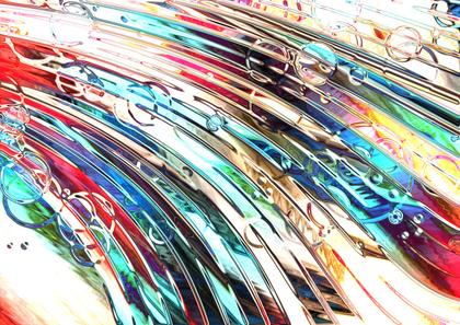 Abstract Diagonal Lines