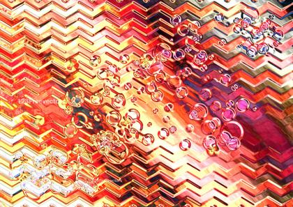 Abstract Bubbles and Chevron Pattern