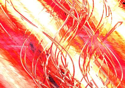 Fiery Abstract Composition